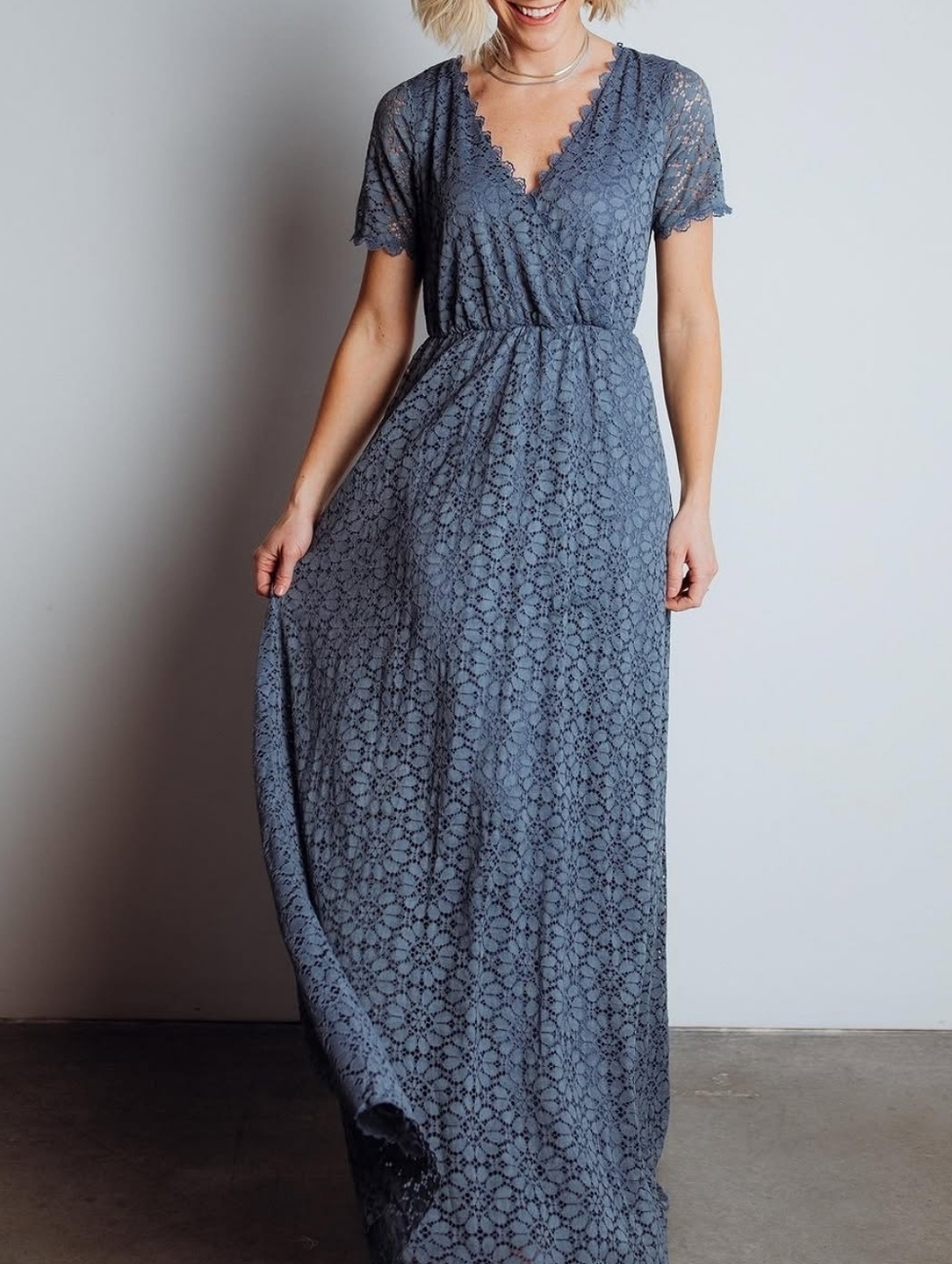 NWT Baltic Born Venice Lace Maxi Dress, Size XL